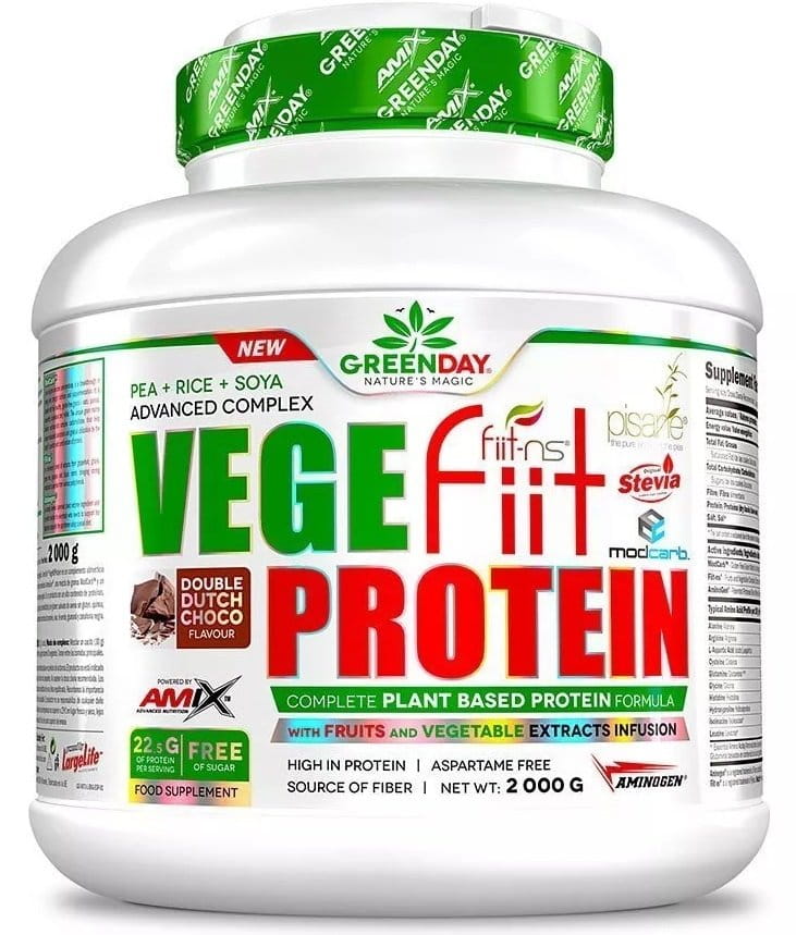Proteína vegana em pó Amix Vege Fiit 2kg