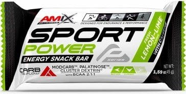 Barra energética com cafeína Amix Sport Power 45g