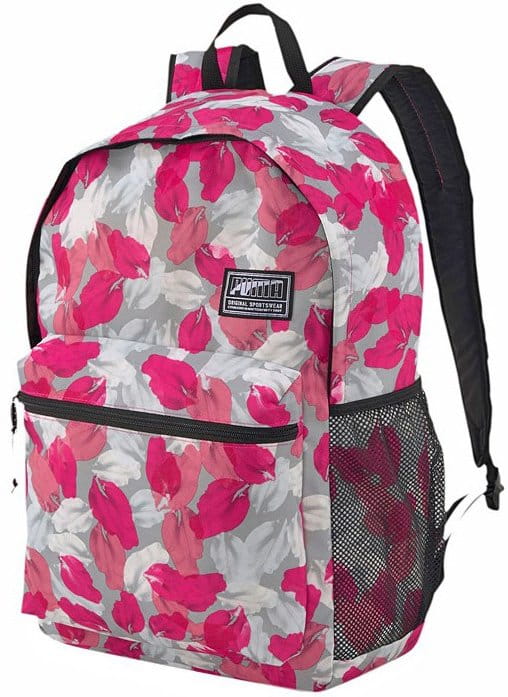 Mochila Puma Academy Backpack BRIGHT ROSE-Leaf A