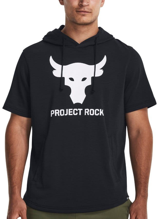 Sweatshirt com capuz Under Armour Pjt Rock Terry SS HD-BLK