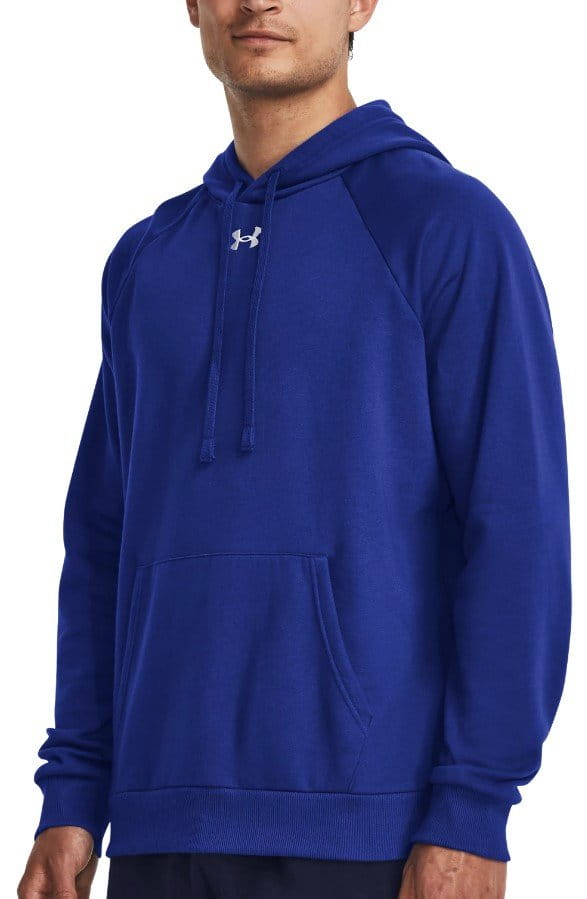 Sweatshirt com capuz Under Armour Rival Fleece Hoody Blau F400