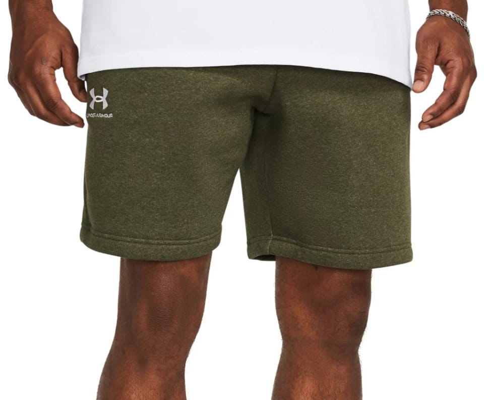 Calções Under Armour UA Essential Fleece Shorts-GRN
