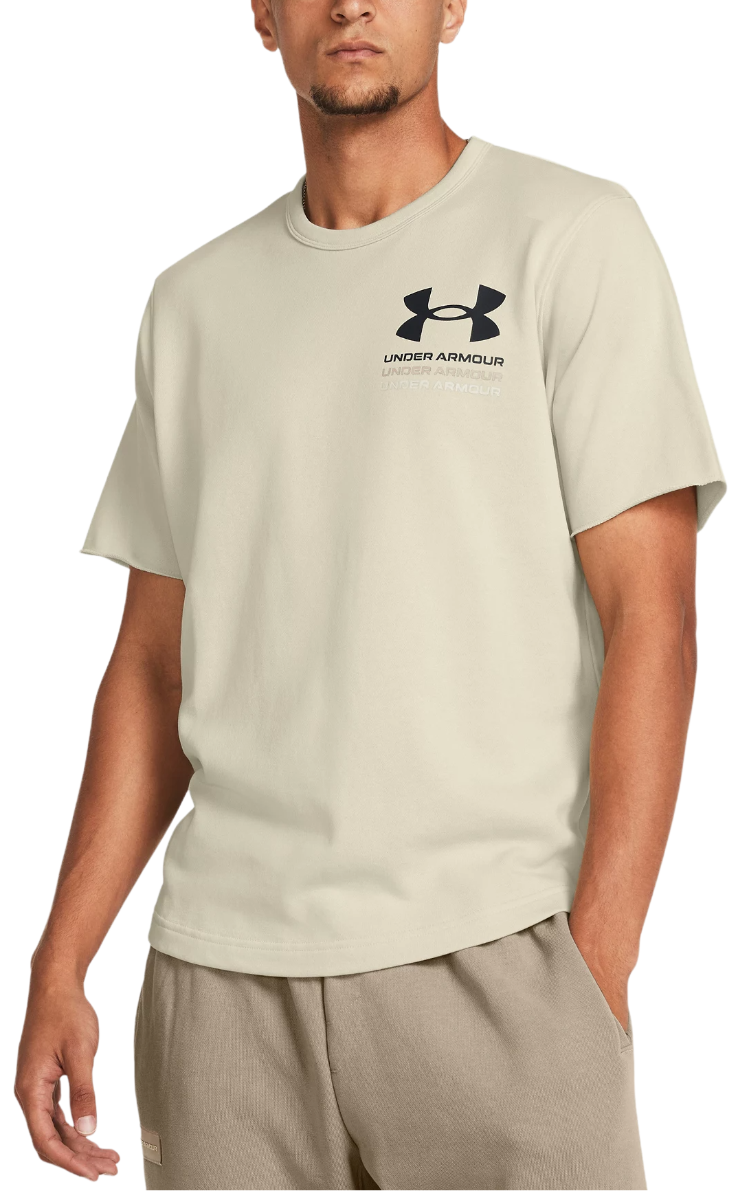 T-shirt Under Armour UA Rival Terry SS Colorblock