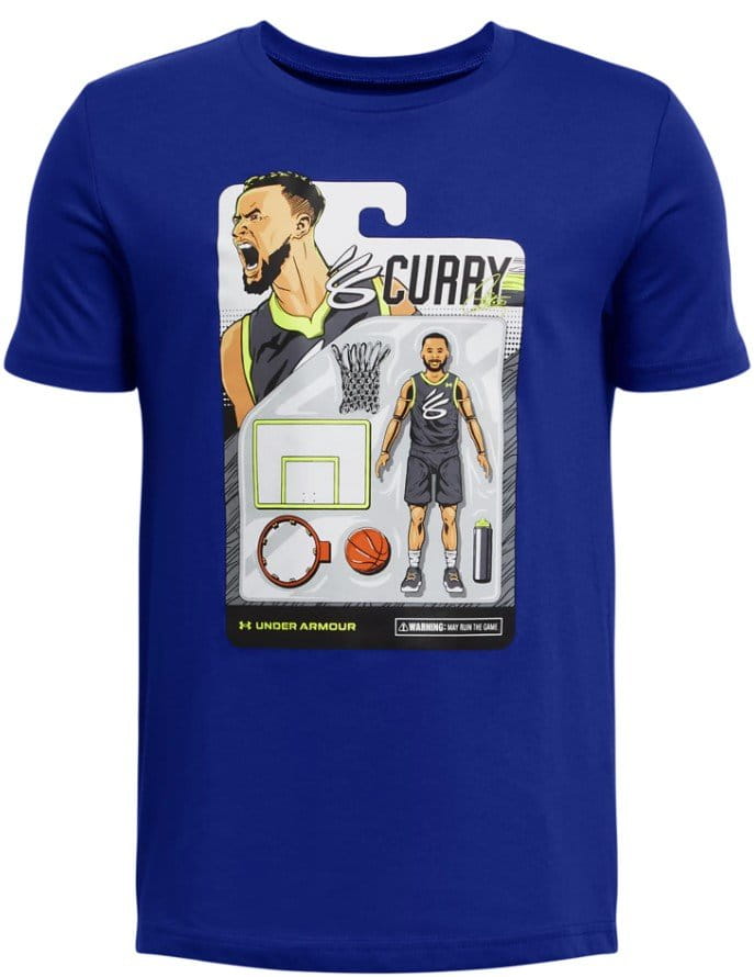 T-shirt Under Armour Curry Animated Tee 1-BLU