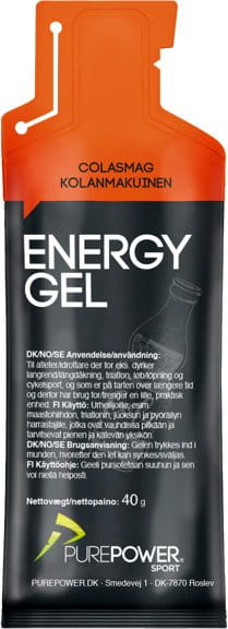 Géis de energia Pure Power Energy Gel Cola 40 g