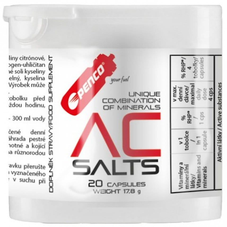 Minerais anti-espasmo PENCO AC SALTS 20 cápsulas