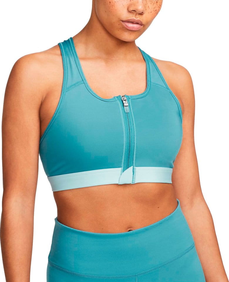 Soutien Nike Swoosh Women’s Medium-Support Padded Zip-Front Sports Bra