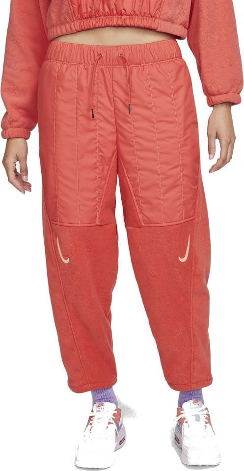 Calças Nike Sportswear Swoosh - Women's Curve Plush Trousers
