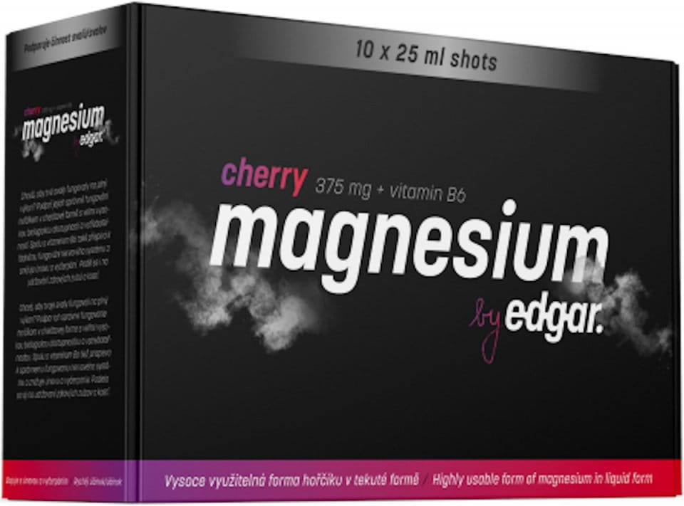 Vitaminas e minerais Edgar Magnesium cherry 10x25ml