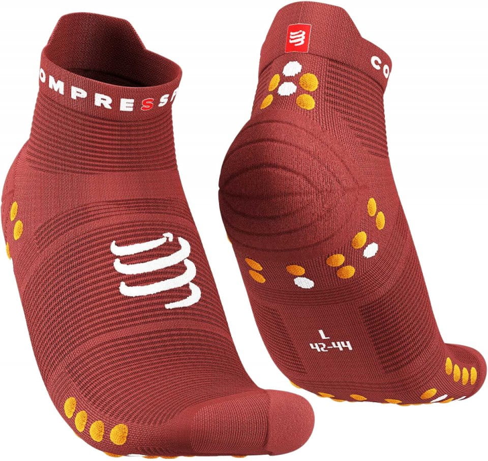 Meias Compressport Pro Racing Socks v4.0 Run Low