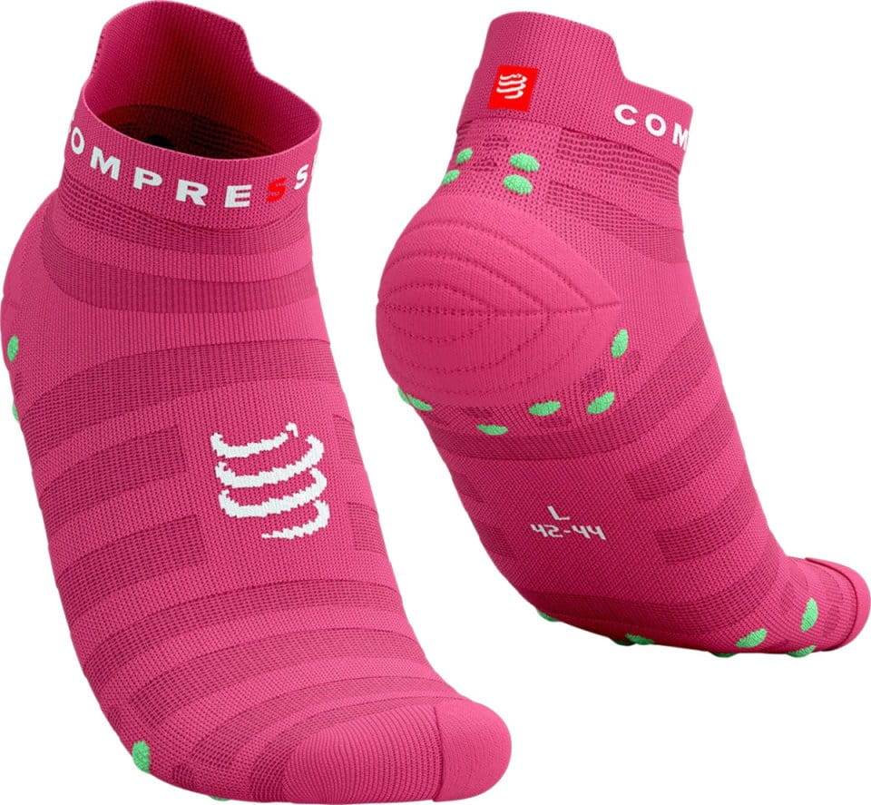 Meias Compressport Pro Racing Socks v4.0 Ultralight Run Low
